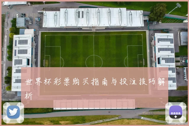 世界杯彩票购买指南与投注技巧解析